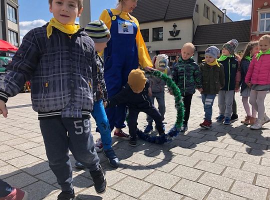 Gr III Zabawy zorganizowane przez Bibliotekę