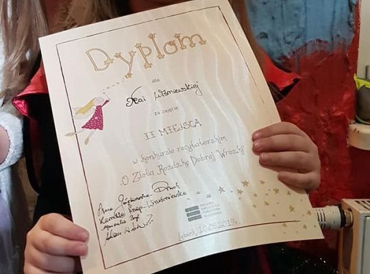 Gr IV Konkurs recytatorski"O Złotą Różdżkę Dobrej Wróżki"