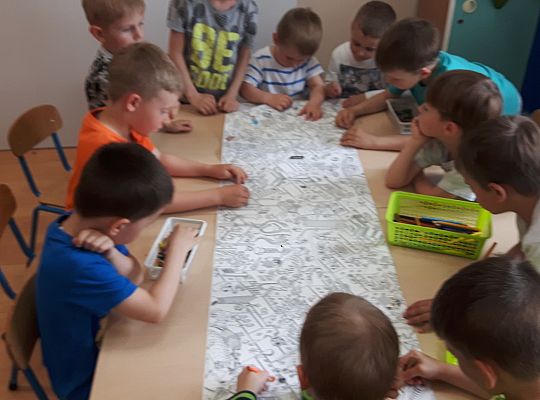 Gr II Integracyjna kolorowanka