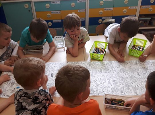 Gr II Integracyjna kolorowanka