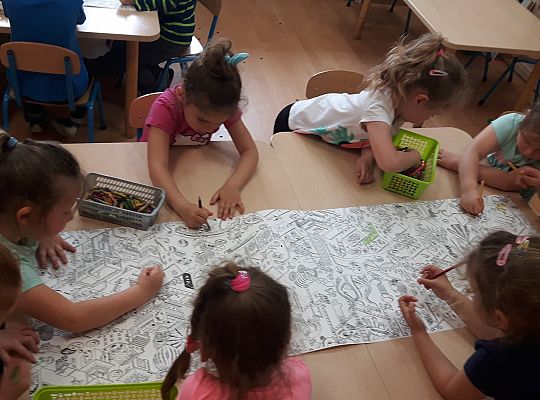 Gr II Integracyjna kolorowanka