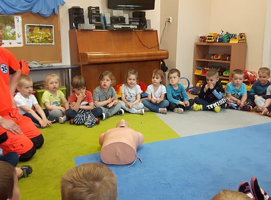 Gr I i II spotkanie z Ratownikiem Medycznym