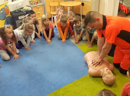 Gr I i II spotkanie z Ratownikiem Medycznym