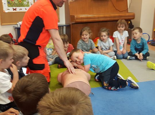 Gr I i II spotkanie z Ratownikiem Medycznym