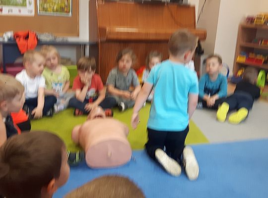 Gr I i II spotkanie z Ratownikiem Medycznym