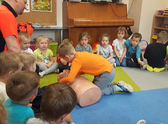 Gr I i II spotkanie z Ratownikiem Medycznym