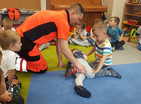Gr I i II spotkanie z Ratownikiem Medycznym