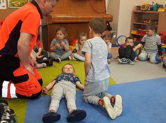 Gr I i II spotkanie z Ratownikiem Medycznym