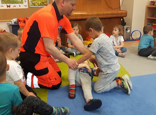 Gr I i II spotkanie z Ratownikiem Medycznym