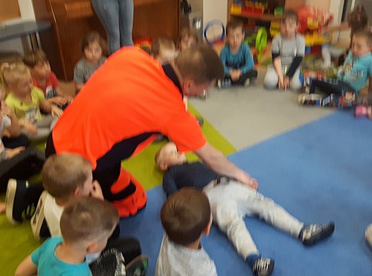 Gr I i II spotkanie z Ratownikiem Medycznym