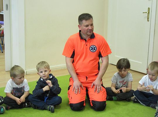 Gr I i II spotkanie z Ratownikiem Medycznym