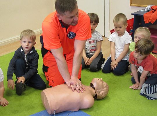 Gr I i II spotkanie z Ratownikiem Medycznym