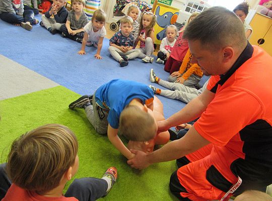 Gr I i II spotkanie z Ratownikiem Medycznym
