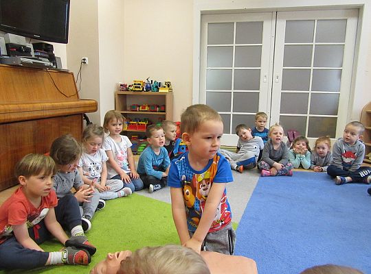 Gr I i II spotkanie z Ratownikiem Medycznym