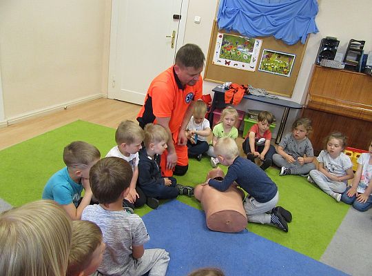 Gr I i II spotkanie z Ratownikiem Medycznym