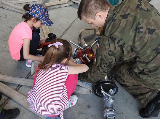 Gr IV Wycieczka do jednostki Wojskowej w Siemirowicach