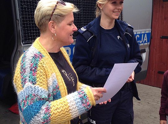 Wakacyjne spotkanie z Policją-bezpieczne wakacje