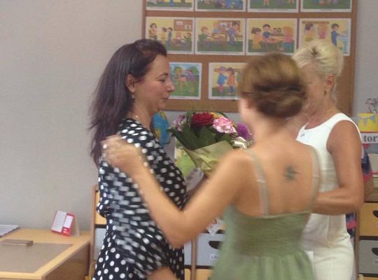 Pożegnanie p.Dyrektor Anny Więczkowskiej