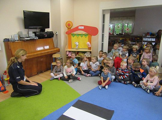 gr I i II spotkanie z panią policjantką