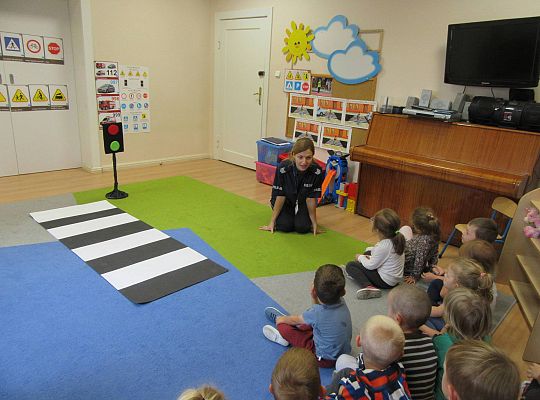 gr I i II spotkanie z panią policjantką