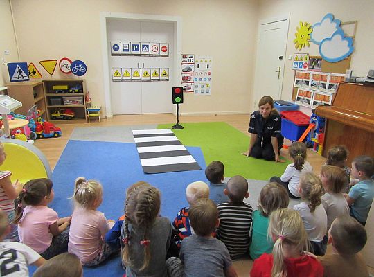 gr I i II spotkanie z panią policjantką