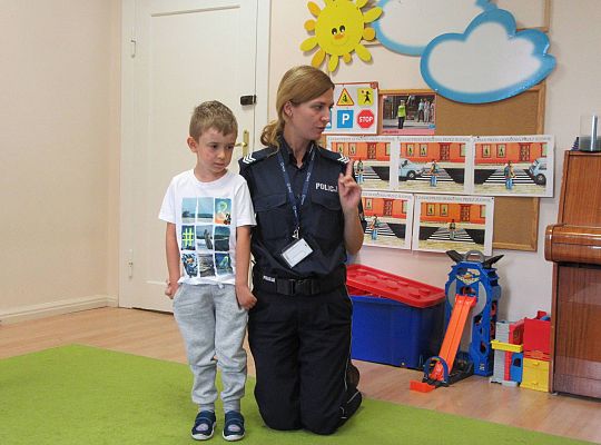 gr I i II spotkanie z panią policjantką