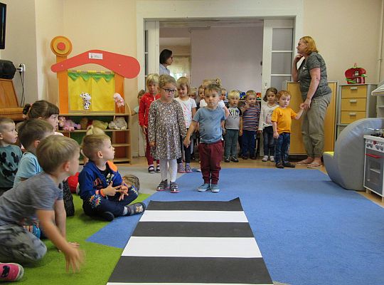 gr I i II spotkanie z panią policjantką