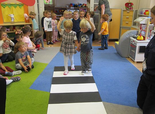 gr I i II spotkanie z panią policjantką