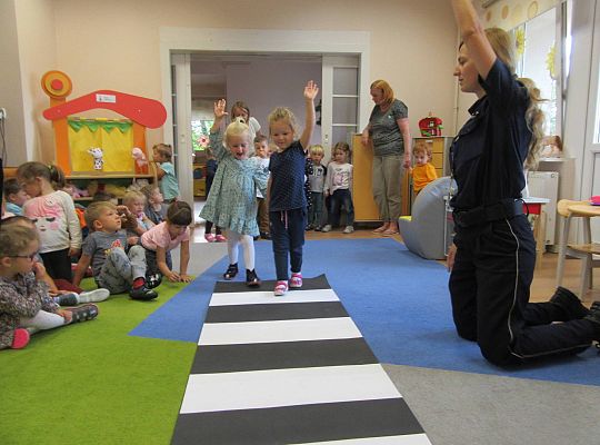 gr I i II spotkanie z panią policjantką