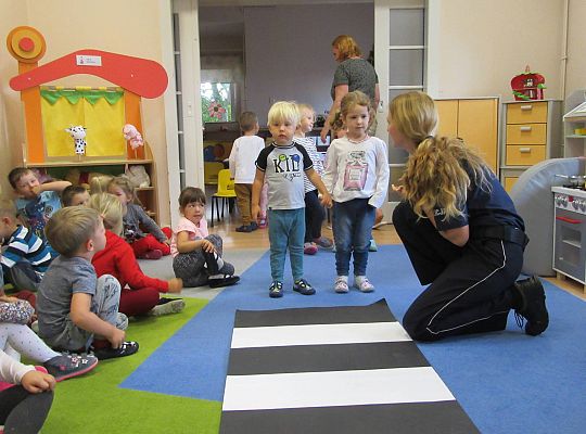 gr I i II spotkanie z panią policjantką