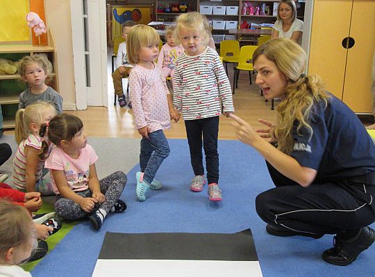 gr I i II spotkanie z panią policjantką