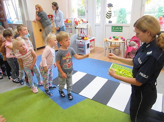 gr I i II spotkanie z panią policjantką