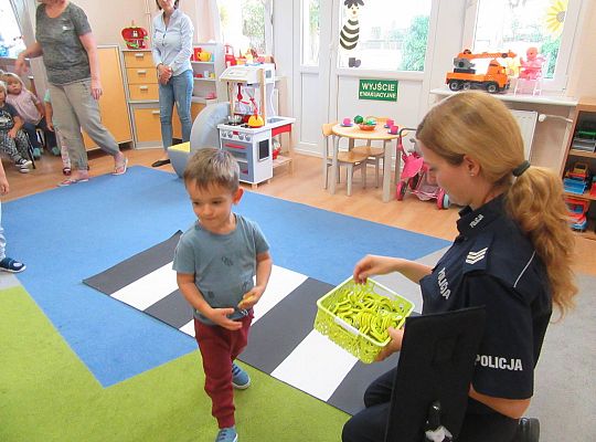 gr I i II spotkanie z panią policjantką