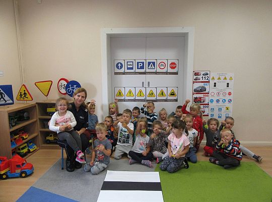 gr I i II spotkanie z panią policjantką