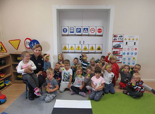 gr I i II spotkanie z panią policjantką