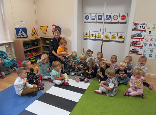 gr I i II spotkanie z panią policjantką