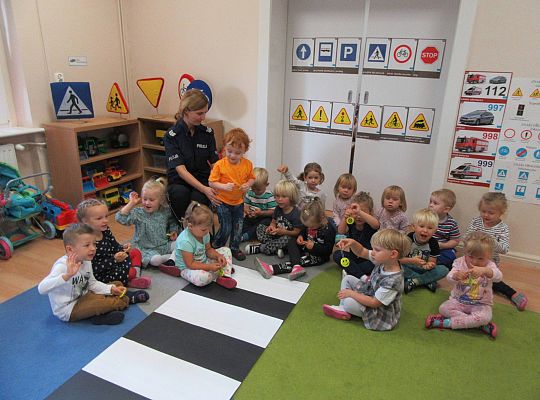 gr I i II spotkanie z panią policjantką