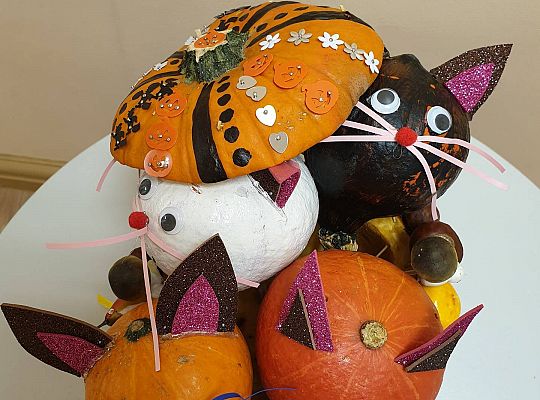 Gr IV Prace na konkurs "Dynia z pomysłem"