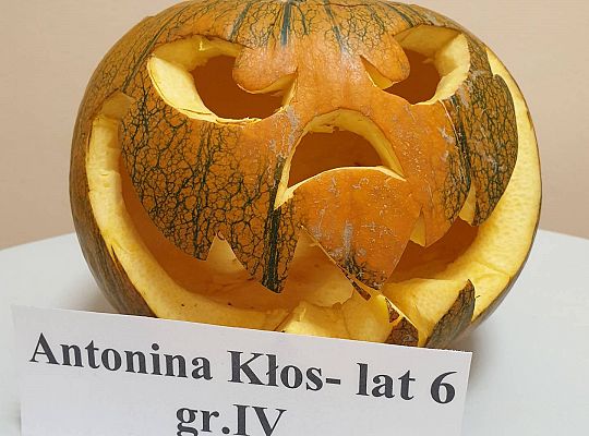 Gr IV Prace na konkurs "Dynia z pomysłem"