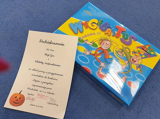 GR IV Wyniki konkursu "Dynia z pomysłem"