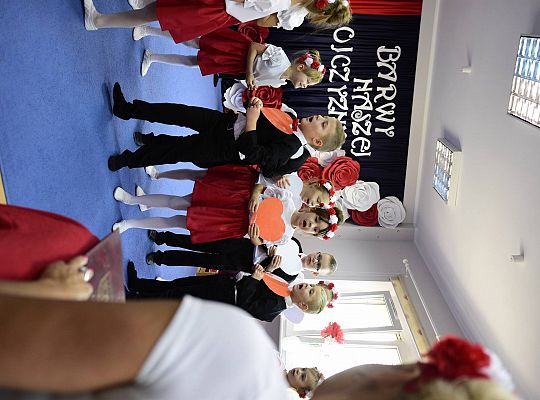 Uroczysty apel w wykonaniu Gr IV z okazji Odzyskania Niepodległości