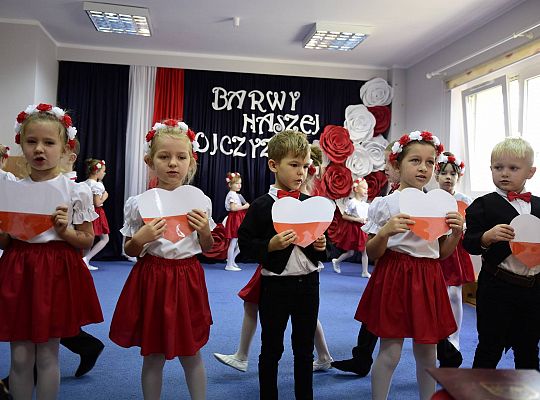 Uroczysty apel w wykonaniu Gr IV z okazji Odzyskania Niepodległości