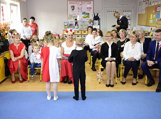 Uroczysty apel w wykonaniu Gr IV z okazji Odzyskania Niepodległości