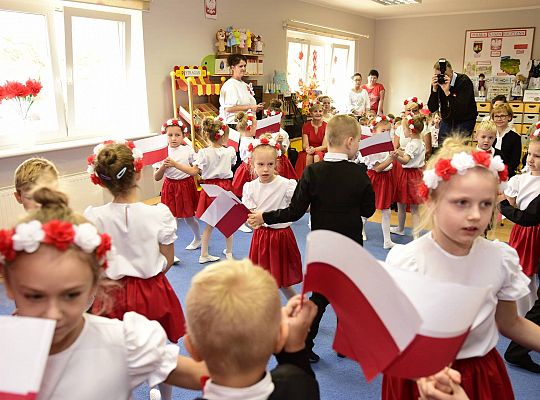 Uroczysty apel w wykonaniu Gr IV z okazji Odzyskania Niepodległości