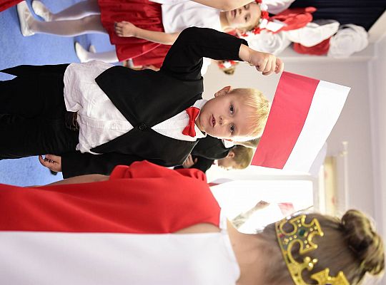 Uroczysty apel w wykonaniu Gr IV z okazji Odzyskania Niepodległości