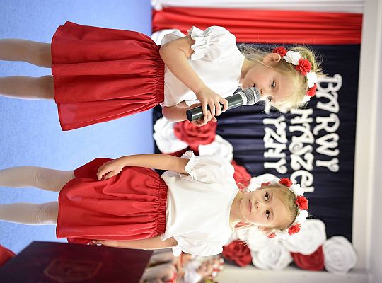 Uroczysty apel w wykonaniu Gr IV z okazji Odzyskania Niepodległości