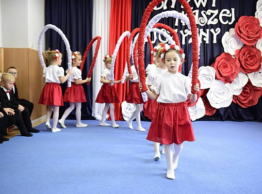 Uroczysty apel w wykonaniu Gr IV z okazji Odzyskania Niepodległości