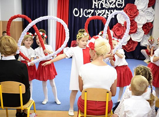 Uroczysty apel w wykonaniu Gr IV z okazji Odzyskania Niepodległości