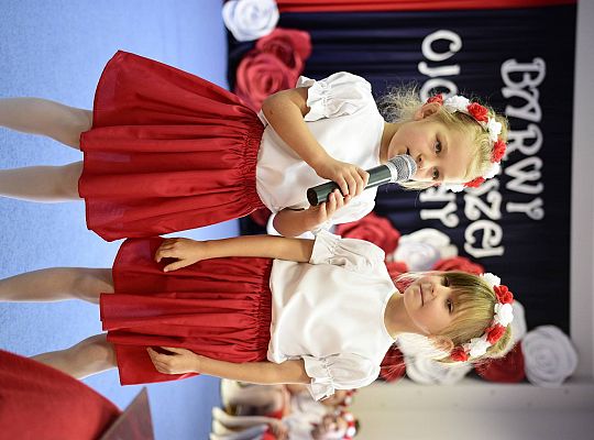 Uroczysty apel w wykonaniu Gr IV z okazji Odzyskania Niepodległości