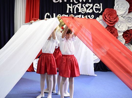 Uroczysty apel w wykonaniu Gr IV z okazji Odzyskania Niepodległości